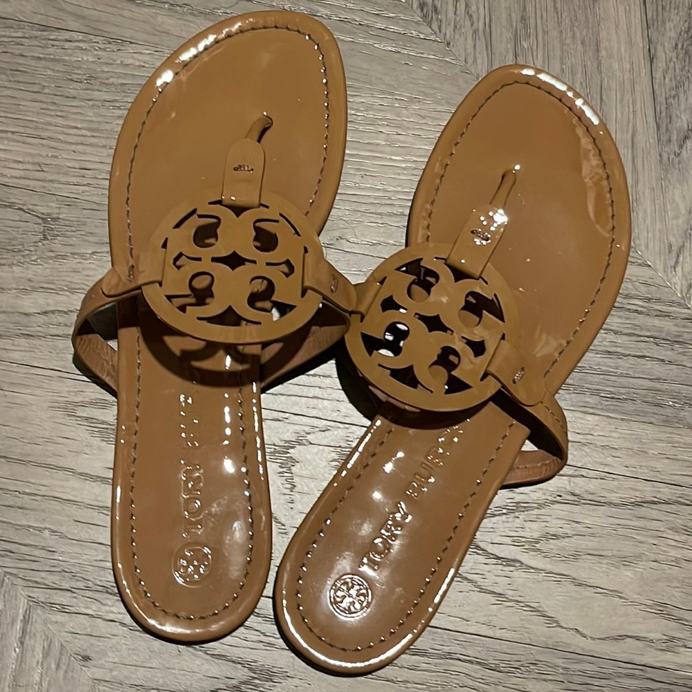 Patent Miller Sandals